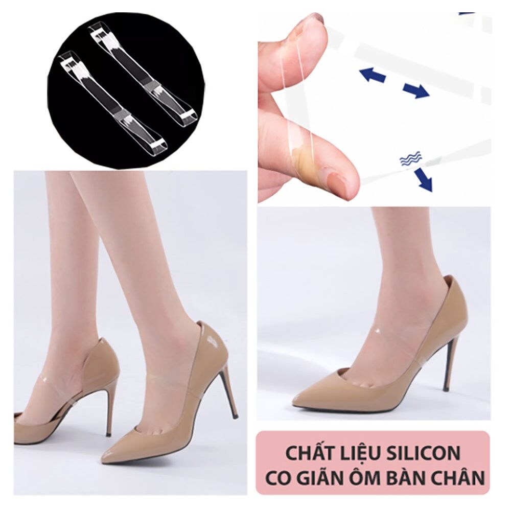 1 cặp dây quai ẩn chống tuột gót giày