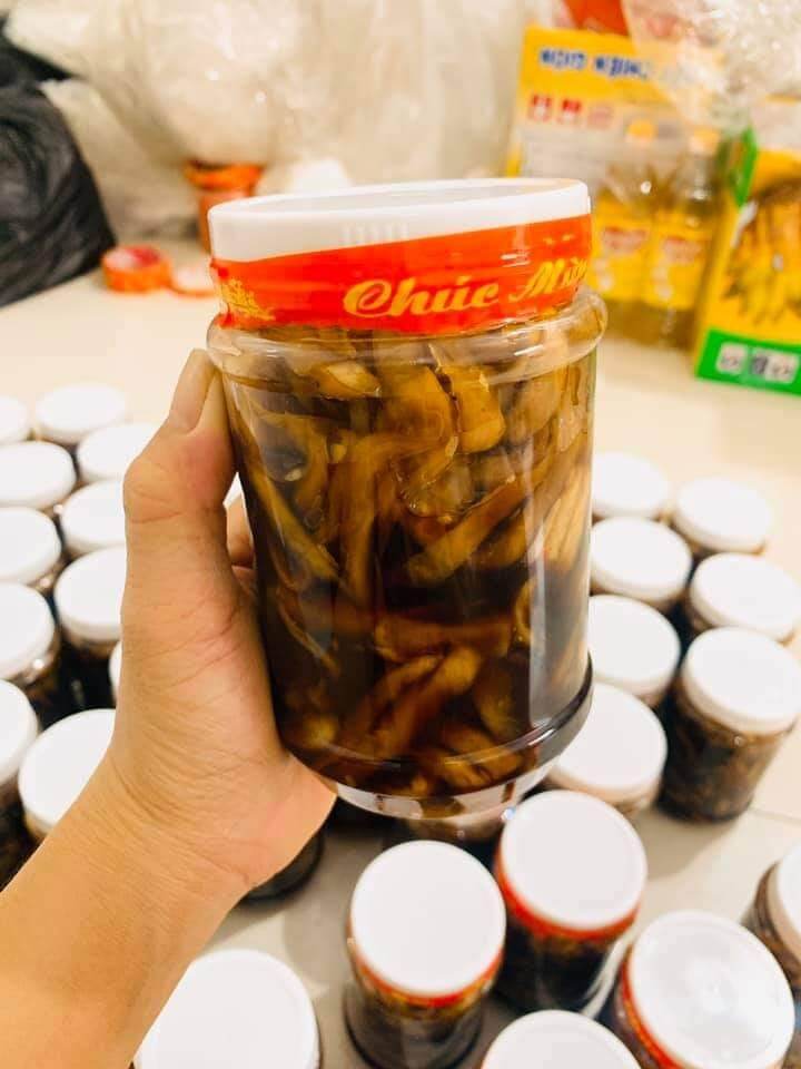 CỦ CẢI NGÂM NƯỚC TƯƠNG TỎI ỚT 500g
