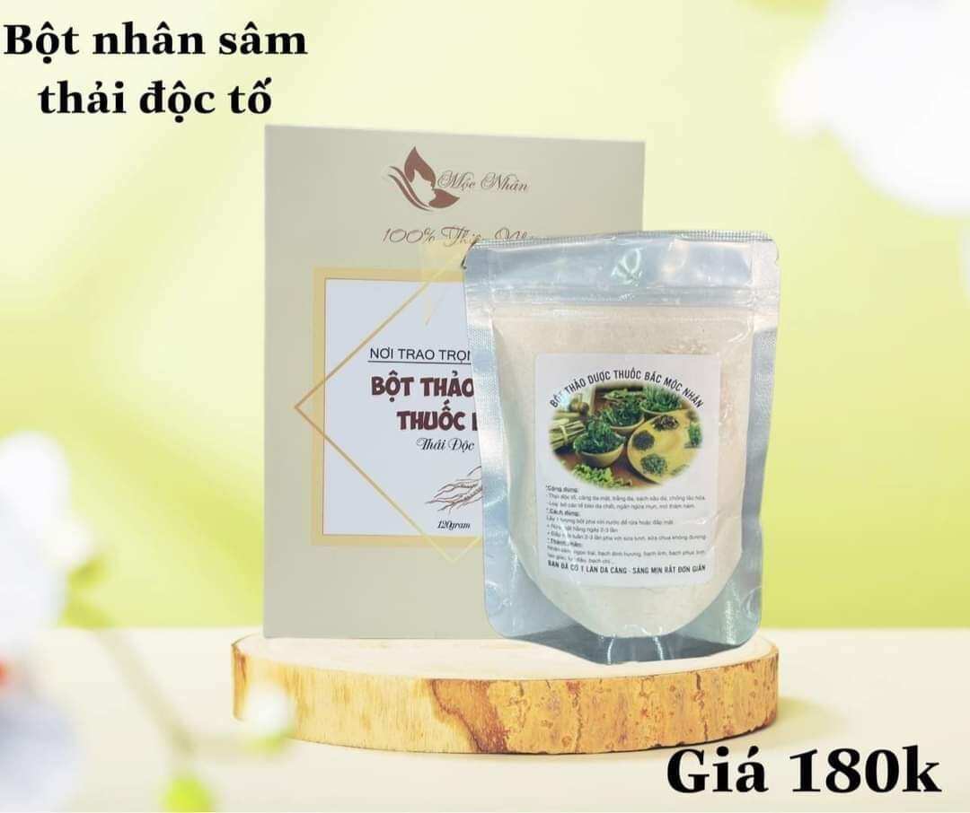 Bột rửa mặt thảo dược
