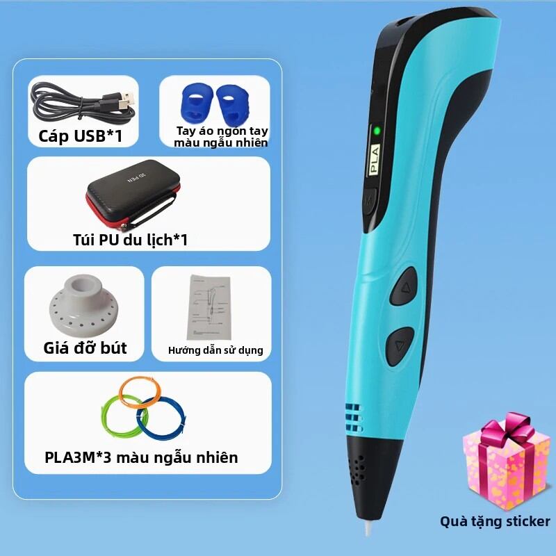Bút In 3D Dành Cho Trẻ Em 1.75mm PLA Filament DIY Vẽ 3D Bút Sinh Nhật Quà Tặng Giáng Sinh JuniorCare