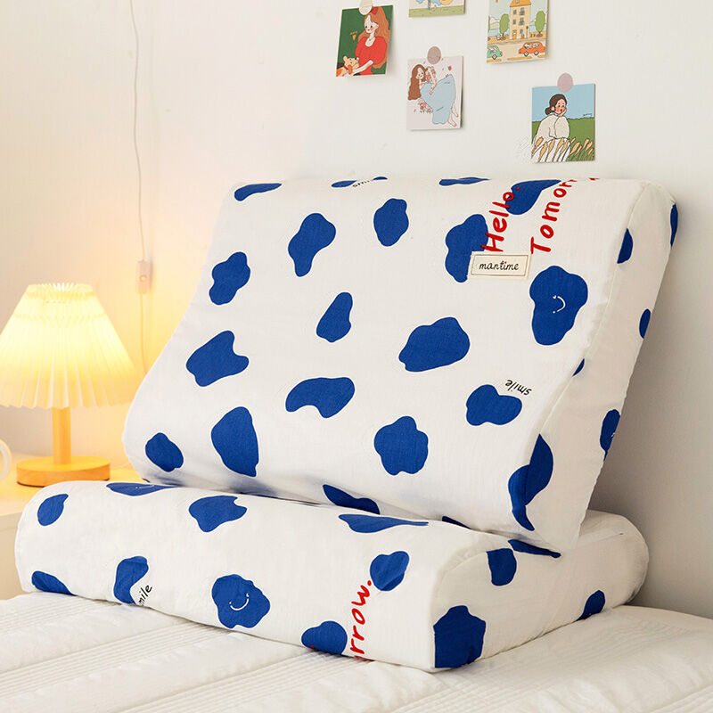 Vỏ gối cao su cotton loại a, vỏ gối trẻ em phong cách instagram cotton 40x60, vỏ ruột gối đơn, vỏ ruột trong