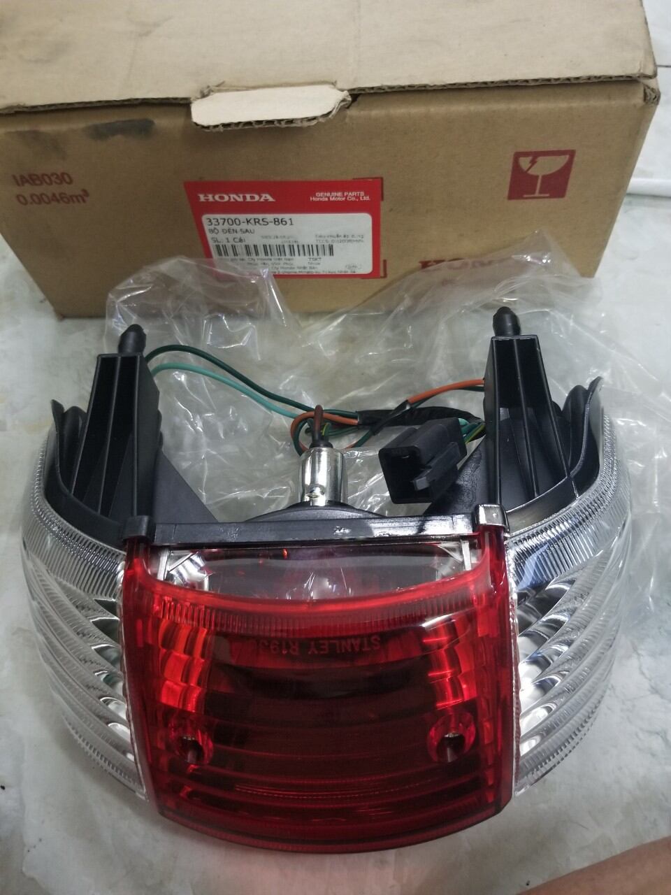 Bộ đèn lái đuôi sau xe Wave anpha thường và zin.