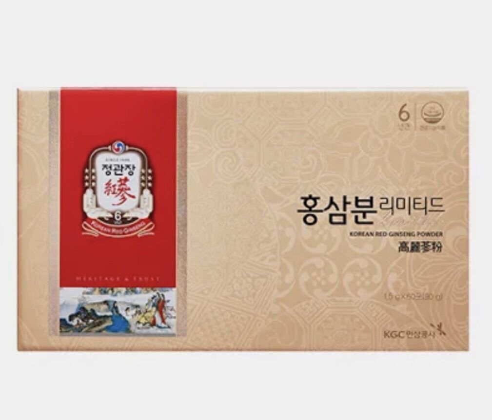 Bột hồng sâm kgc hàn quốc 60 gói x 15g pp sâm yến 3a