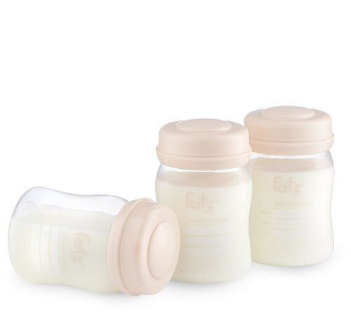 Bình trữ sữa 150ml (bộ 3 bình) Fatzbaby FB0120NH