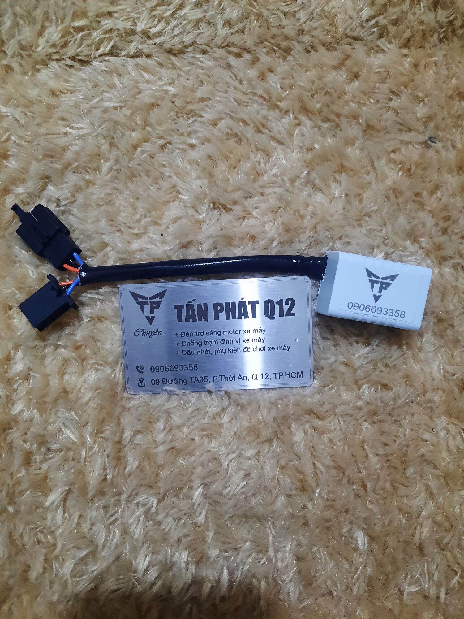 Mạch hazard ưu tiên chớp 4 bóng cho satria tích hợp công tắc zin.