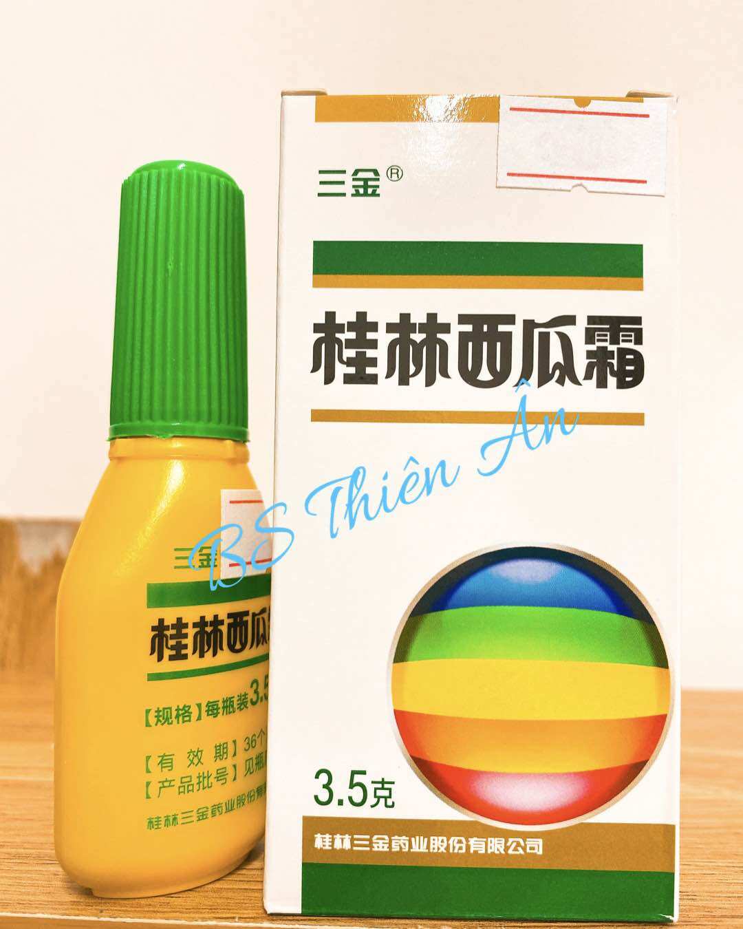 Nhiệt Miệng Tây Qua Sương Quế Lâm - Chai 3,5gr