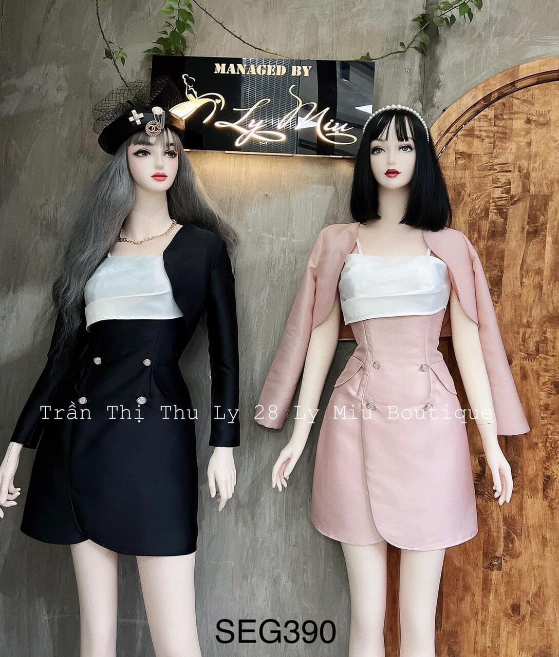 Sét đầm Bigsize 57-95kg ( đầm 2 dây kèm áo khoác ngoài nhé )
