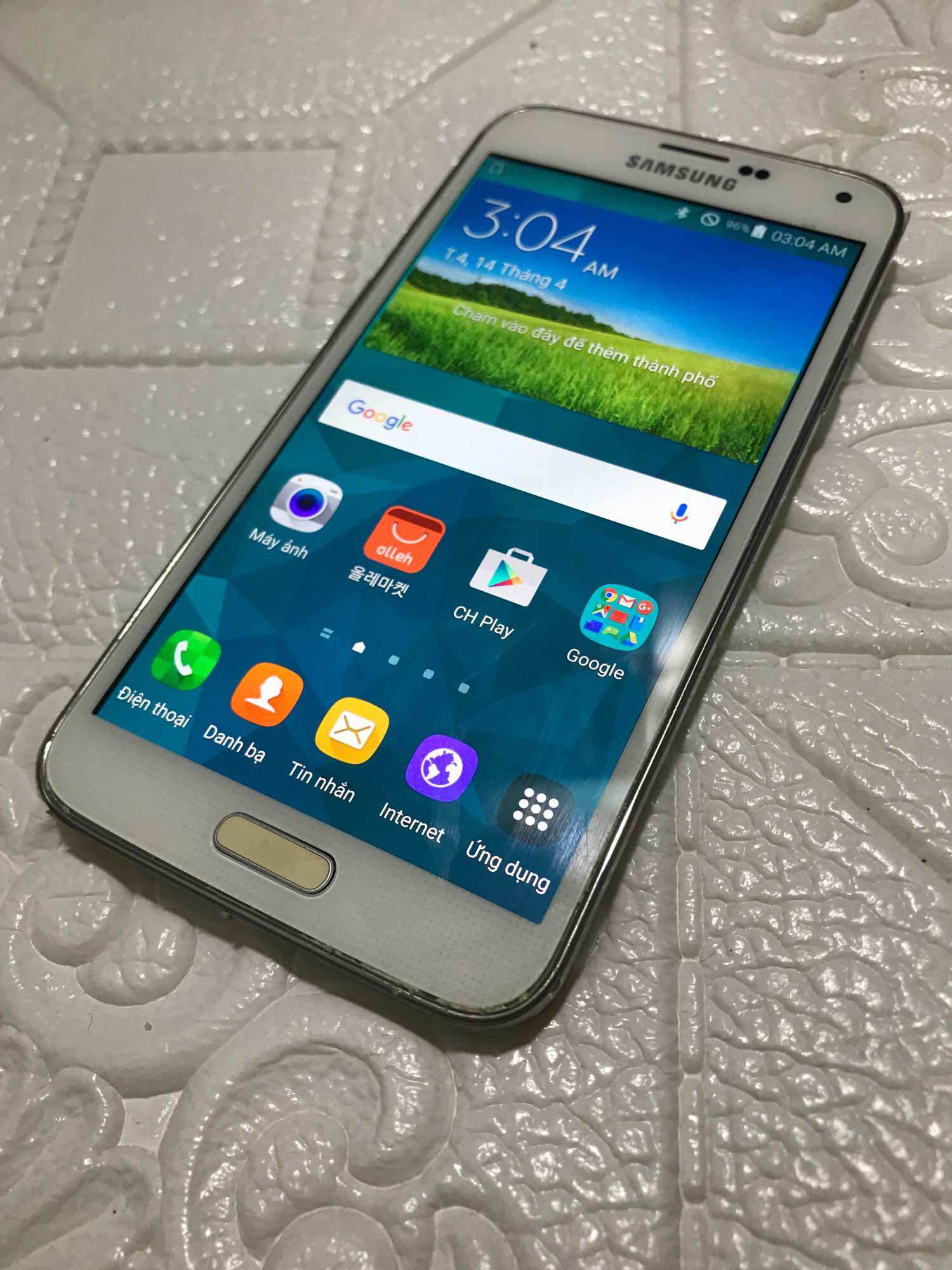 Điện thoại Samsung S5 2nd cũ Chức năng đầy đủ