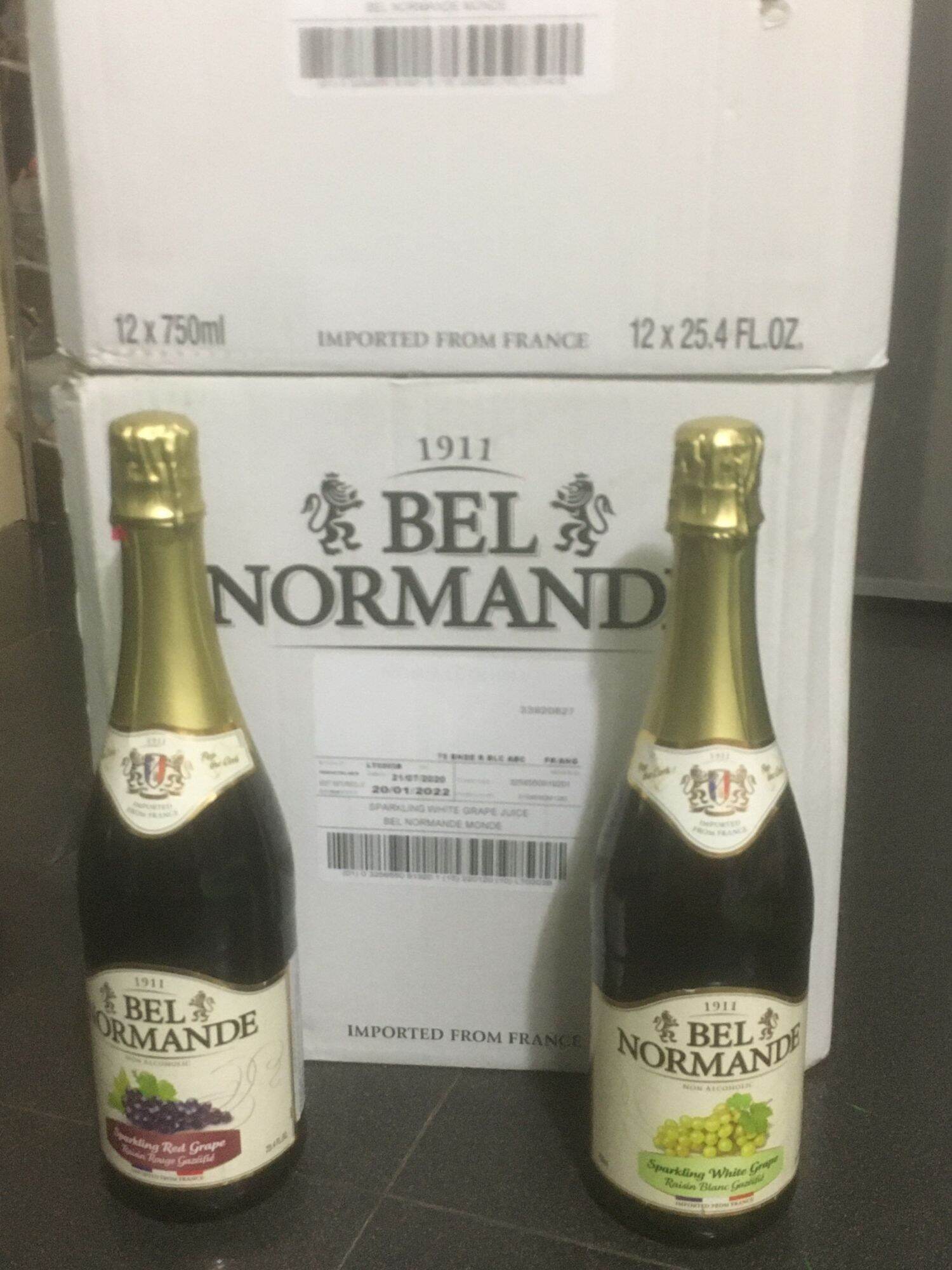 Nước ép nho đỏ - nho trắng Bel Normande
