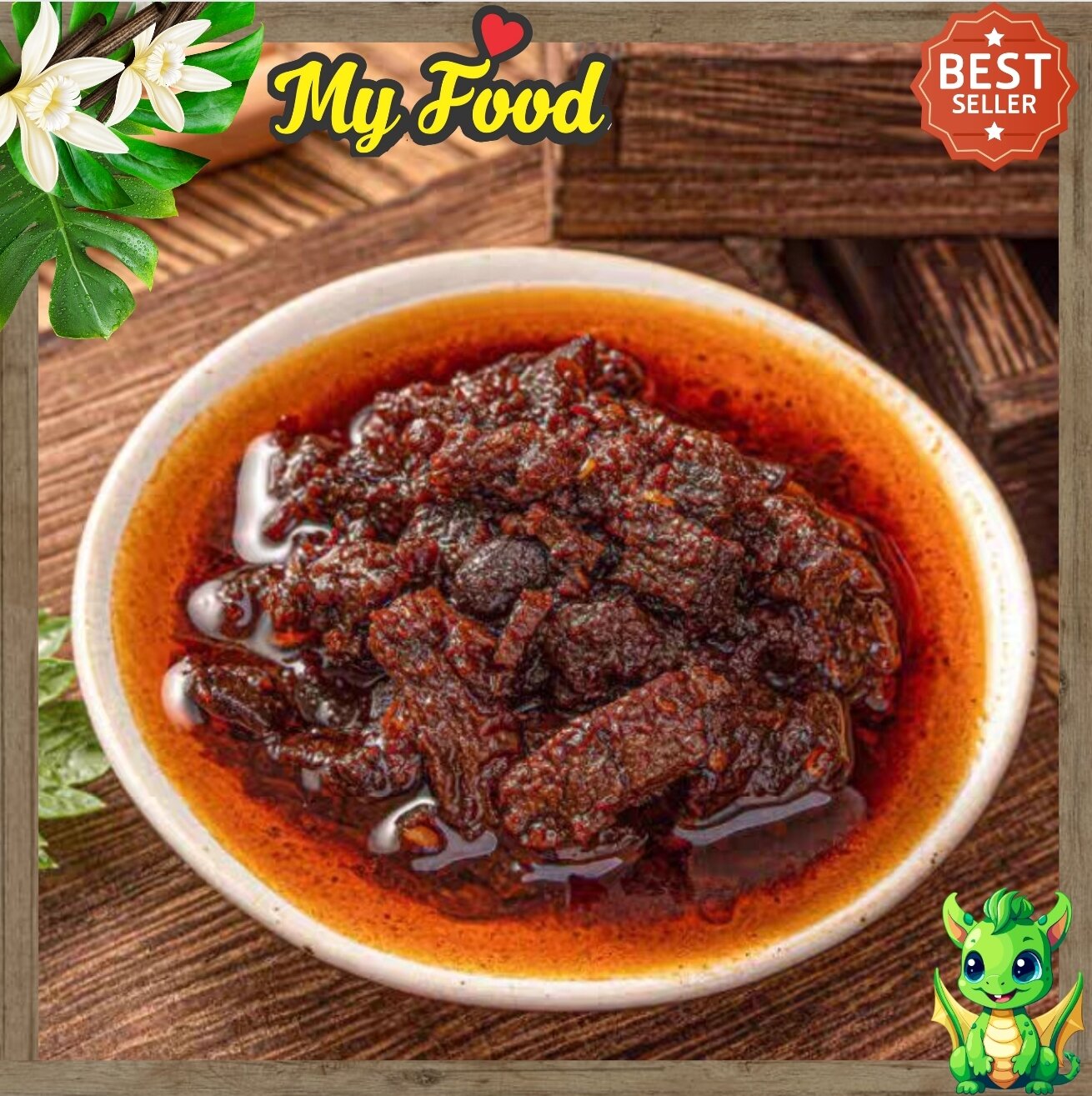 SỐT TƯƠNG VỊ BÒ CAY TRUYỀN THỐNG