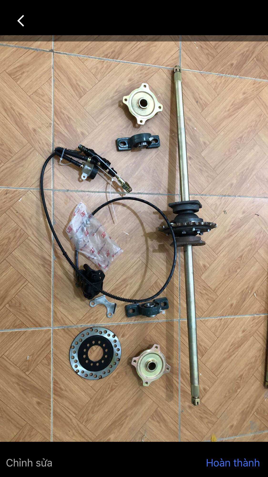 Bộ chục sau 1 m visai
