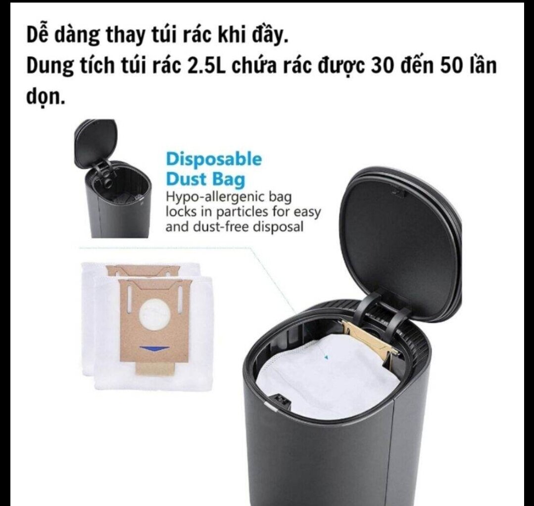 Robot hút bụi lau nhà Ecovacs Deebot T8 Max plus B