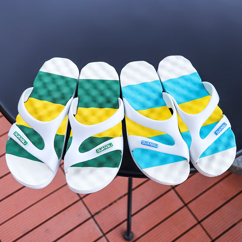 Dép Lê Nam 2022 Dép Lê Đi Biển Chịu Mài Mòn Chống Trượt Đế Dày Mùa Hè Nam Quai Ngang Trào Lưu Đi Bên Ngoài Mùa Hè Cho Nam Nữ 22