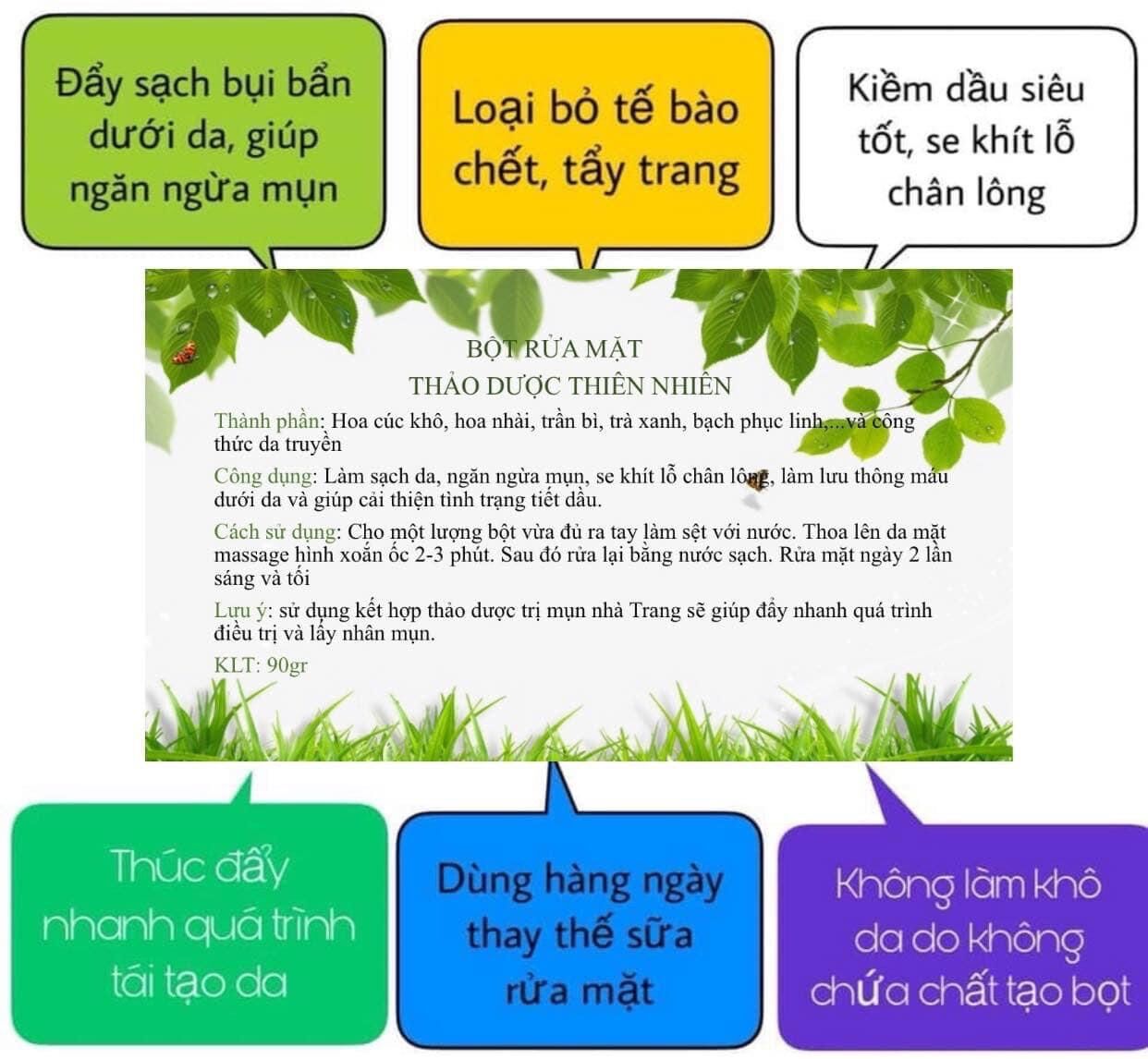 Bột Rửa Mặt Sạch Dầu 24h