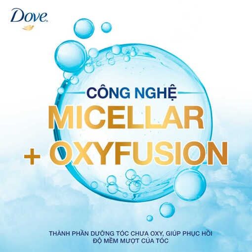 Dove Dưỡng Tóc Bồng Bềnh: Dầu Gội (640g)
