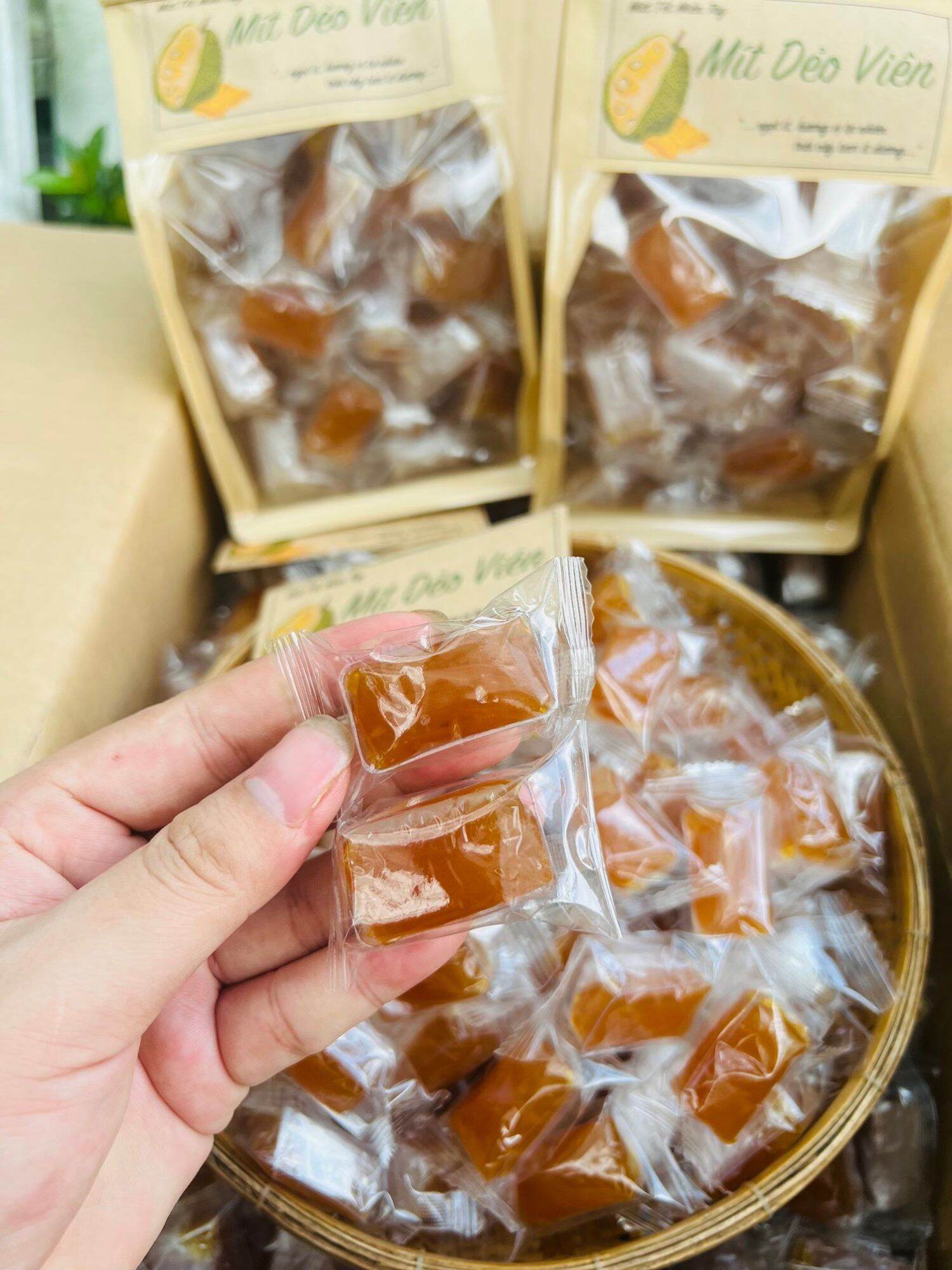 Mít dẻo viên