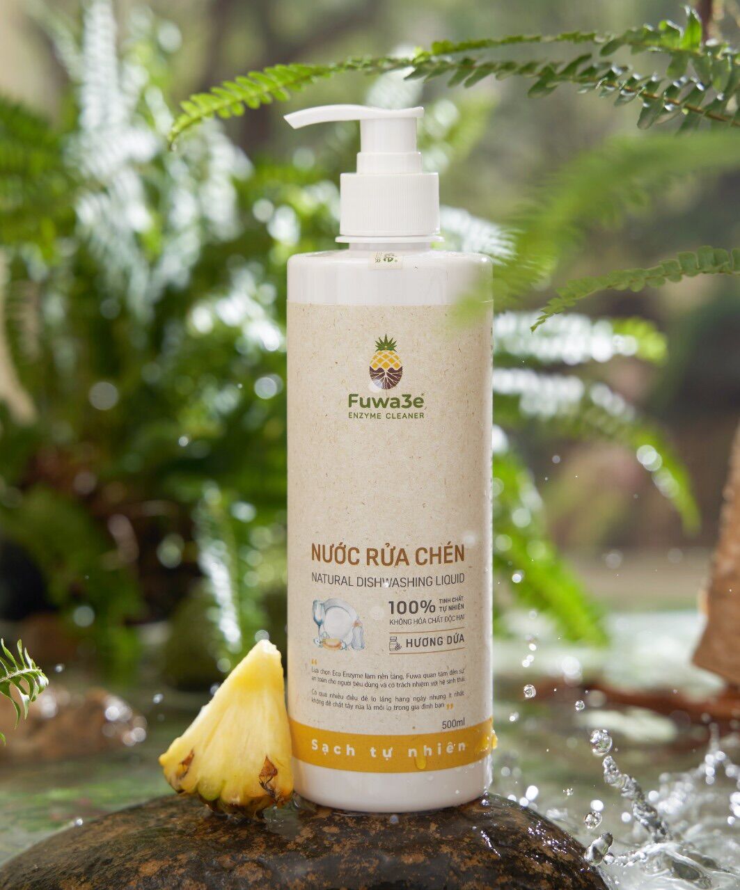 Nước Rửa Chén Fuwa3e 500ml