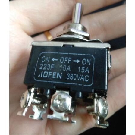 Công tắc hành trình 6 chân tự động hồi về vị trí ban đầu