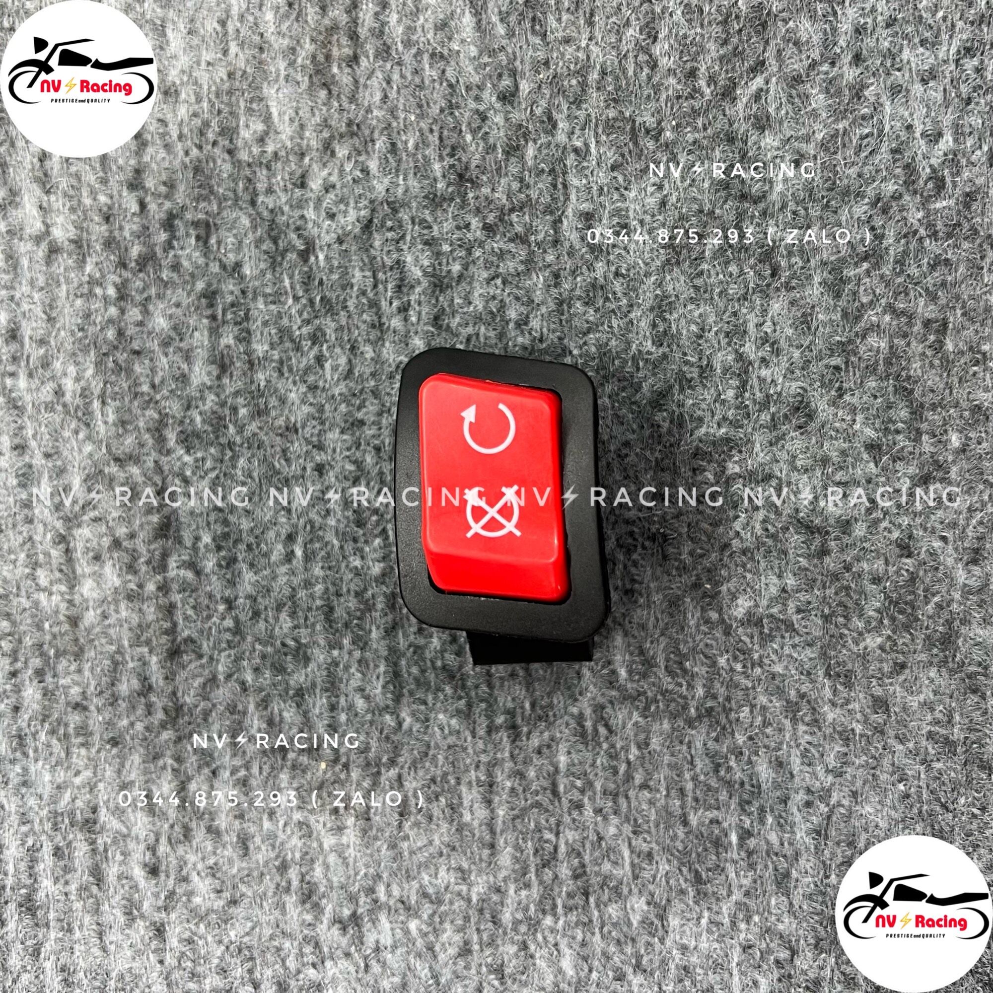 [ Chính hãng ] Nút idling đỏ tắt máy tạm thời cho các dòng xe tay xa