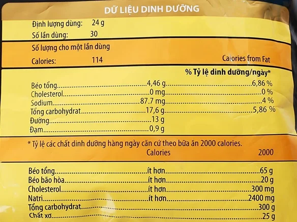Bịch 30 gói Cà phê sữa đá MacCoffee Café Phố 720g