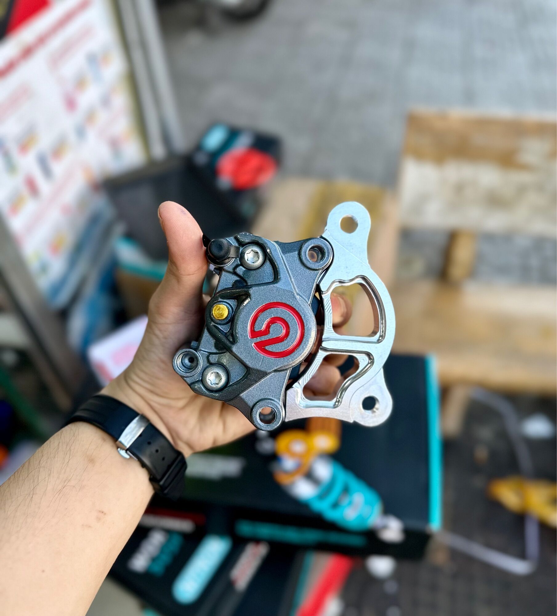 Pad Heo Dầu CNC Brembo Frando 2 Piss