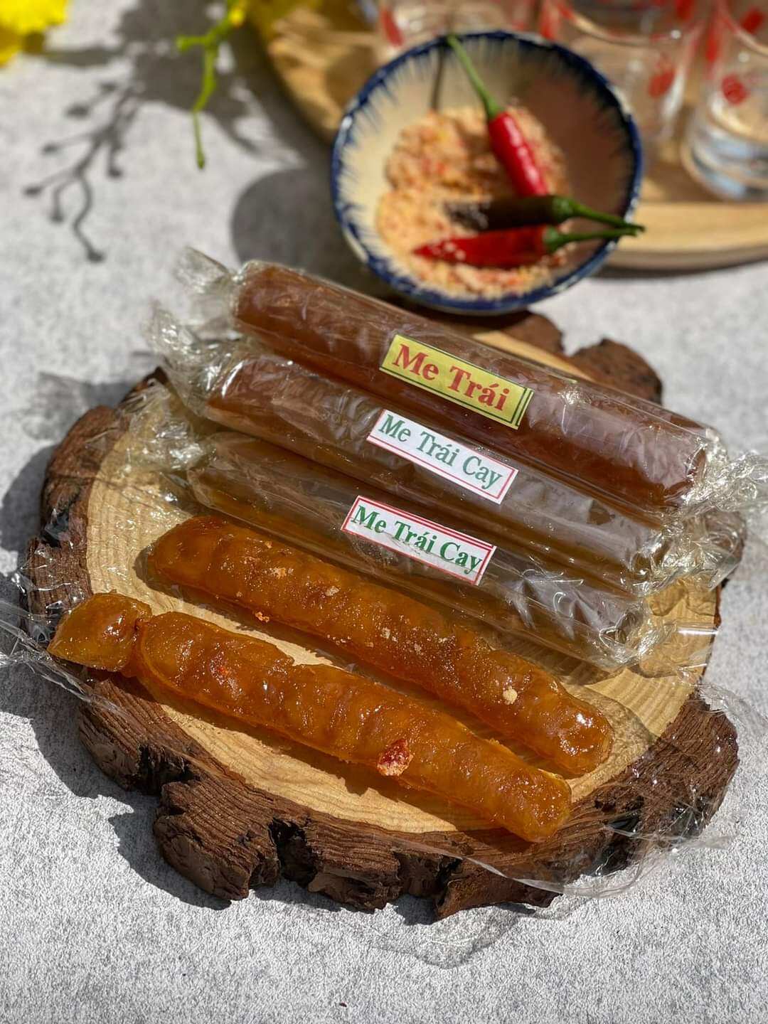 Mứt me quấn nguyên trái 500g