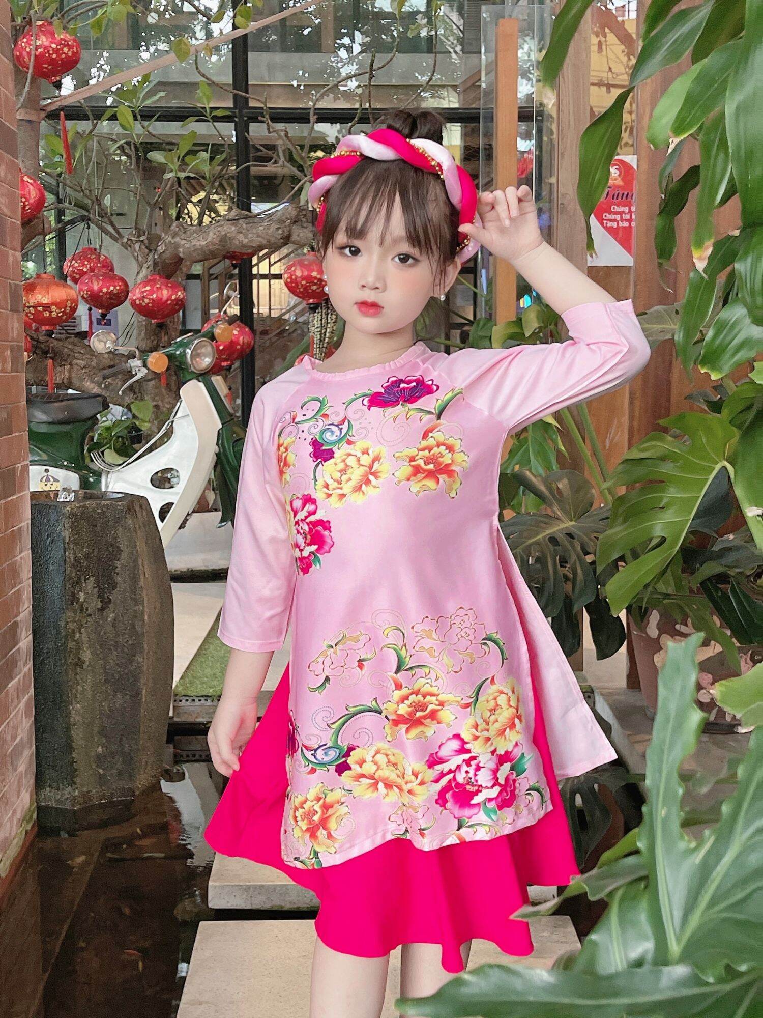 Áo Dài Cách Tân Bé Gái