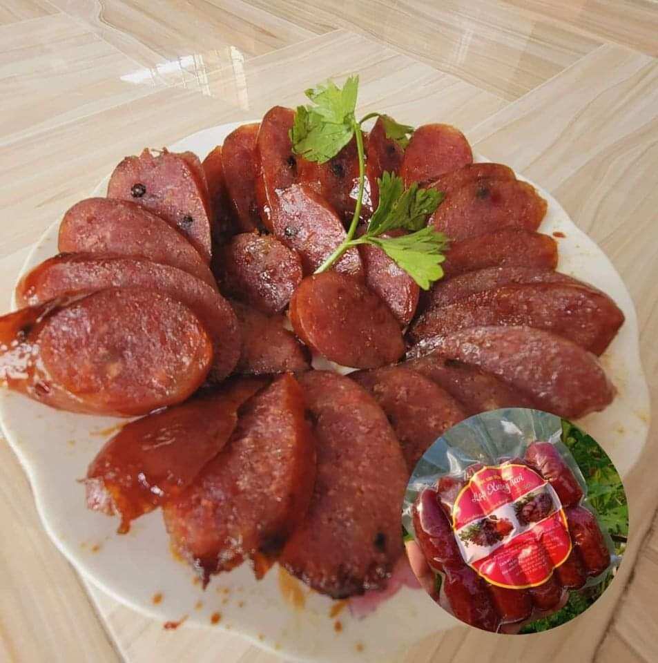 Lạp truyền thống, lạp xưởng trứng muối