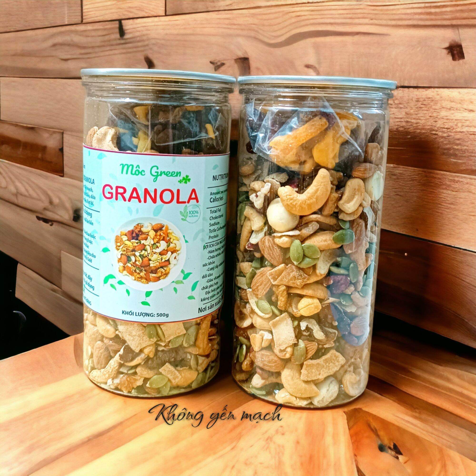 Granola Ăn kiêng Siêu hạt không yến mạch