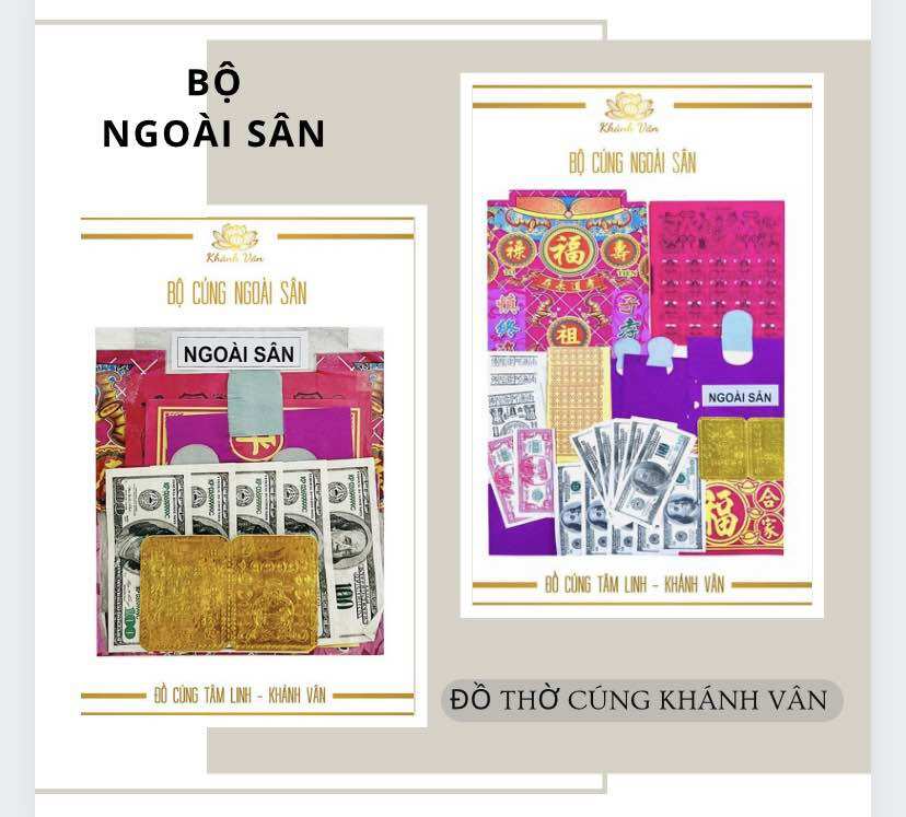 Giấy Cúng Ngoài Sân - Cúng Mùng 2 -16 ( Có Văn Khấn + ảnh thật )