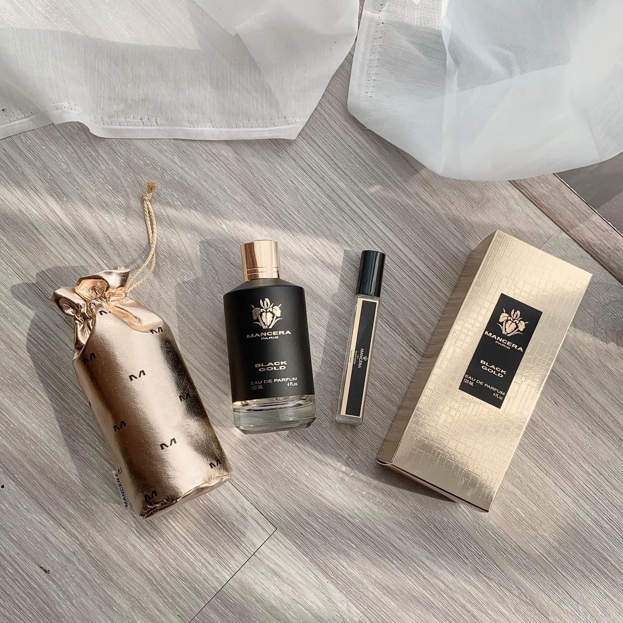 Nước hoa chiết Mancera black gold 10ml
