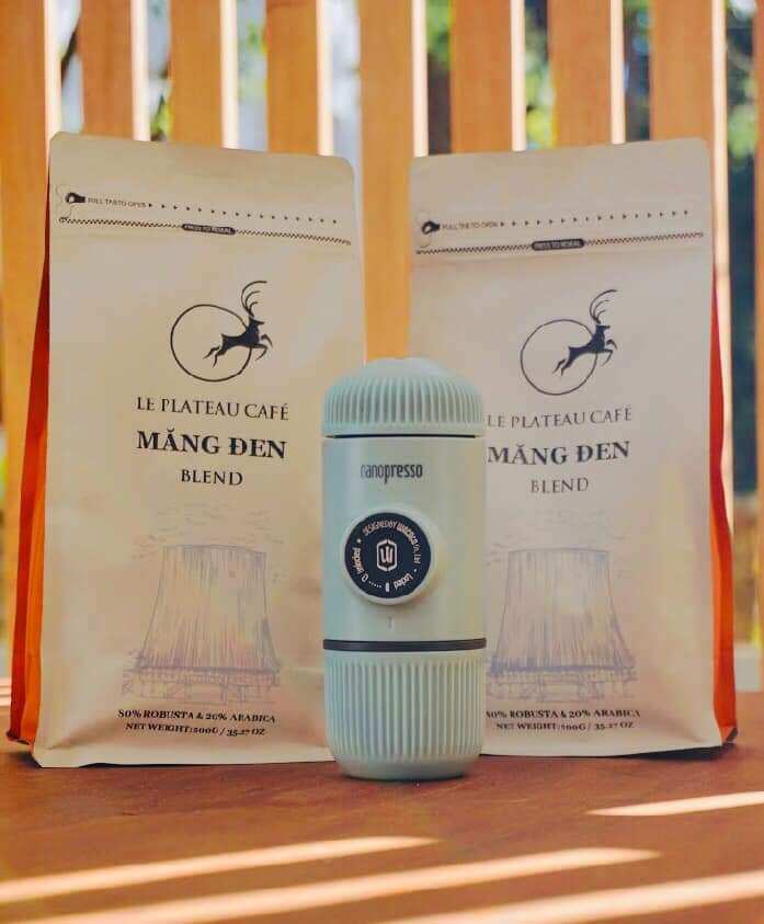 Cà phê Măng Đen Blend - cà phê trái chín nguyên chất (bột pha phin - 250gr)