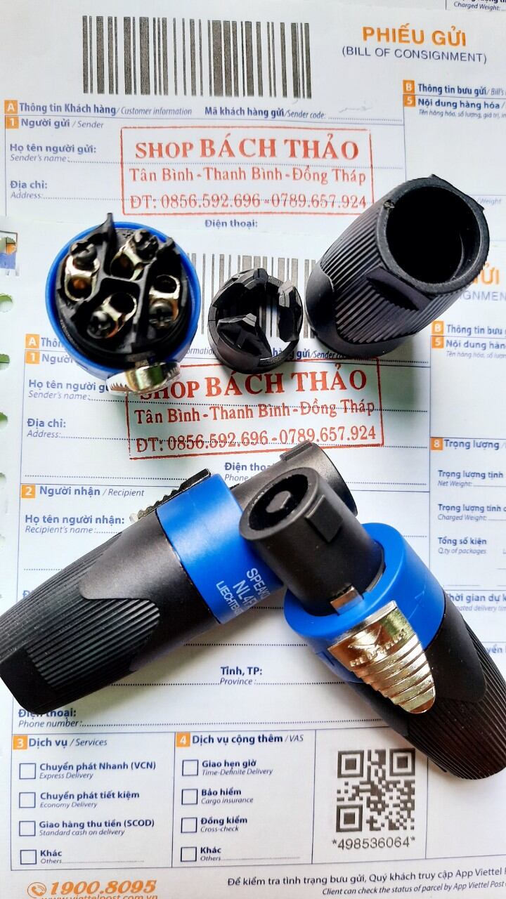 Jack cắm loa speakon Neutrik