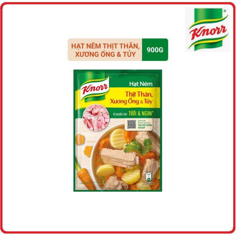 Hạt nêm Knorr 900g mẫu mới