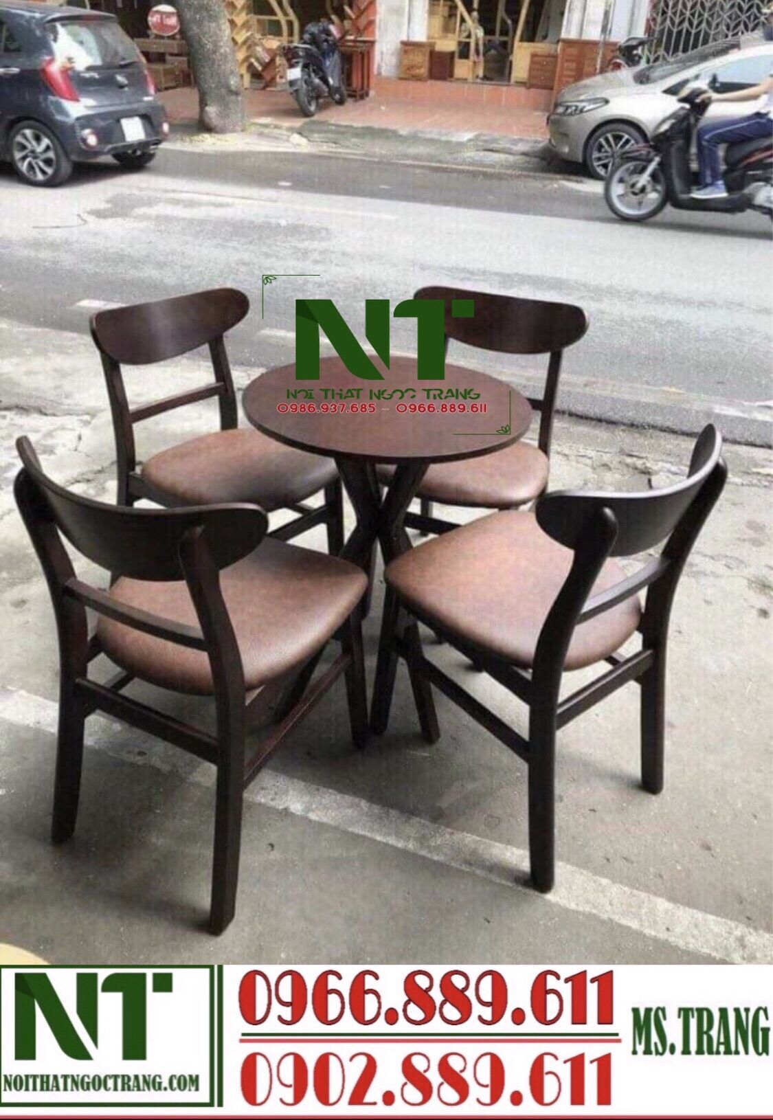 [HCM]Bàn ghế gỗ phòng ăn giá rẻ