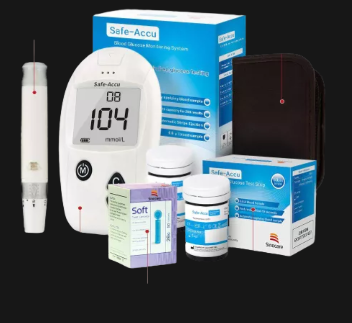 máy đo đường huyết kiểm tra tiểu đường sản phẩm chăm sóc sức khỏe của bạn