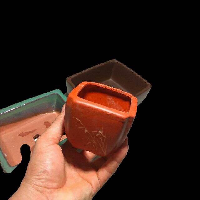 COMBO CHẬU MINI SỐ 2,CHẬU BONSAI MINI