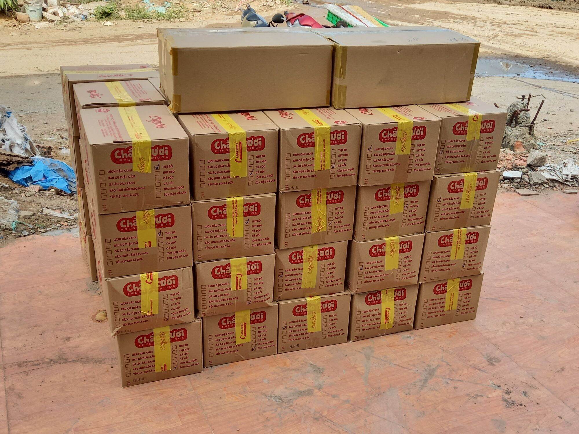 10 GÓI SÚP TƯƠI CÂY THỊ
