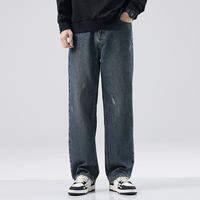 Hansca | Quần Jeans Denim Nam Vintage Baggy Rugged High Street
