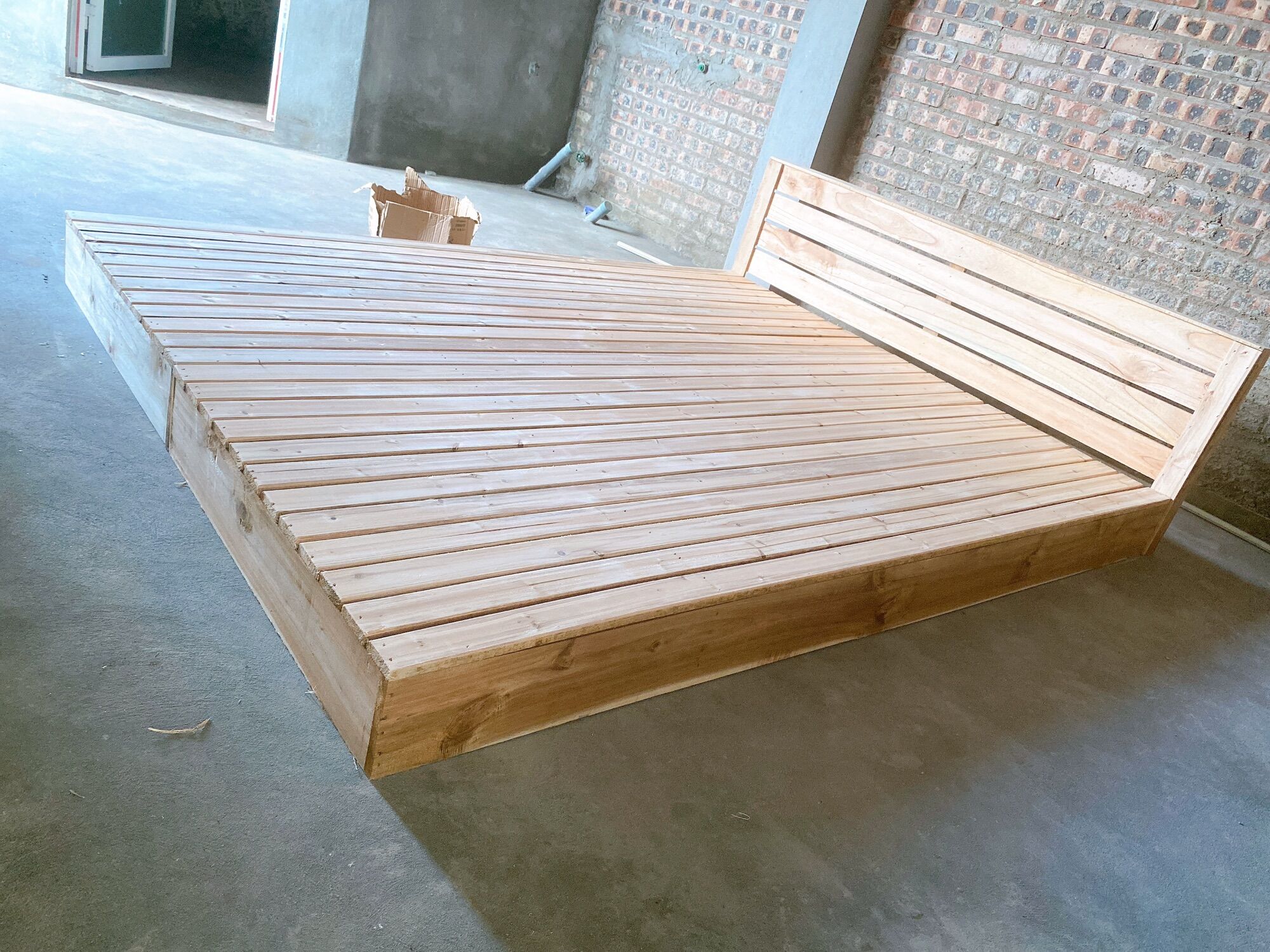 Dát giường hộp palet giường bệt