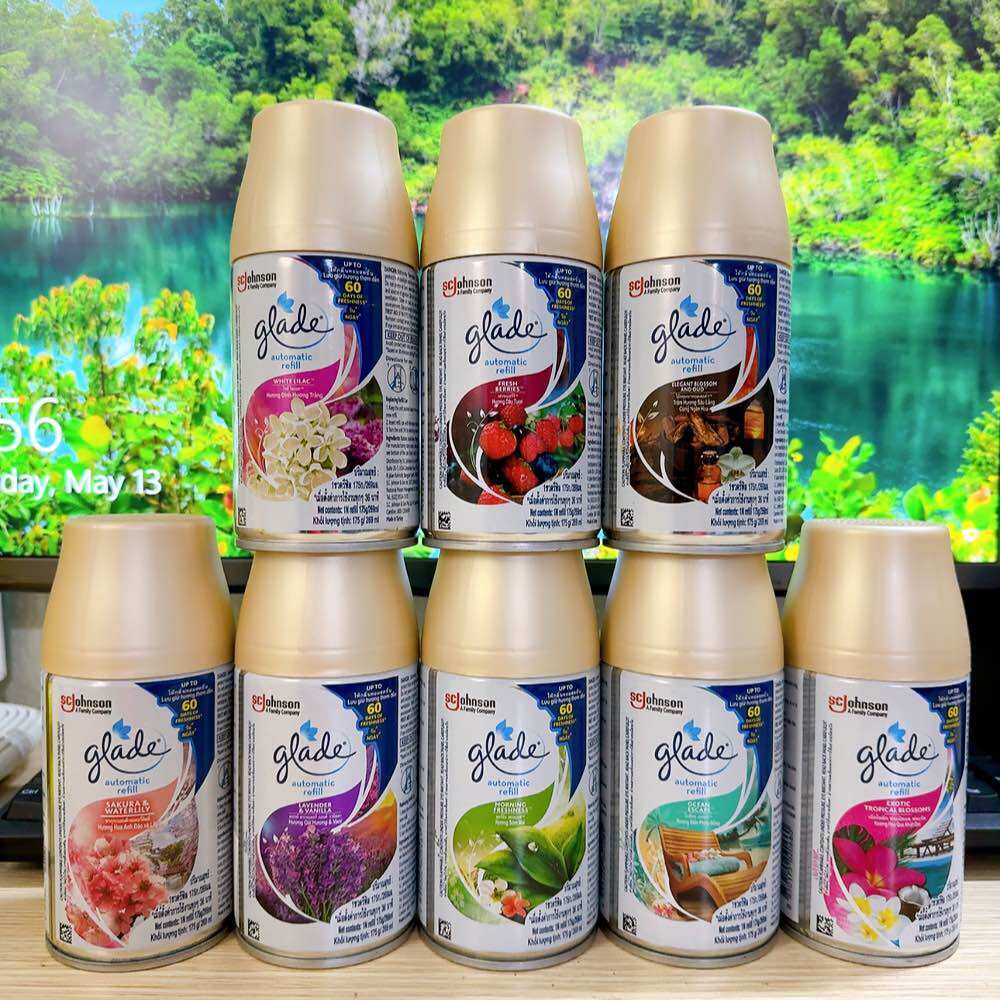 [LÕI]_Chai Xịt Phòng Thay Thế Vào Máy Xịt Phòng Tự Động Glade - 269ml/175g