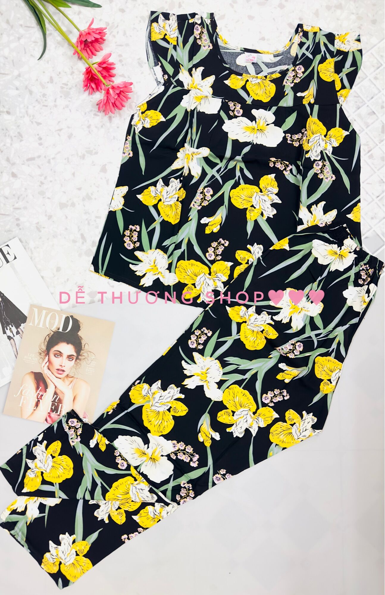 [HCM](67-75KG)BỘ DÀI TOLE LANH MẶC NHÀ SIZE 4