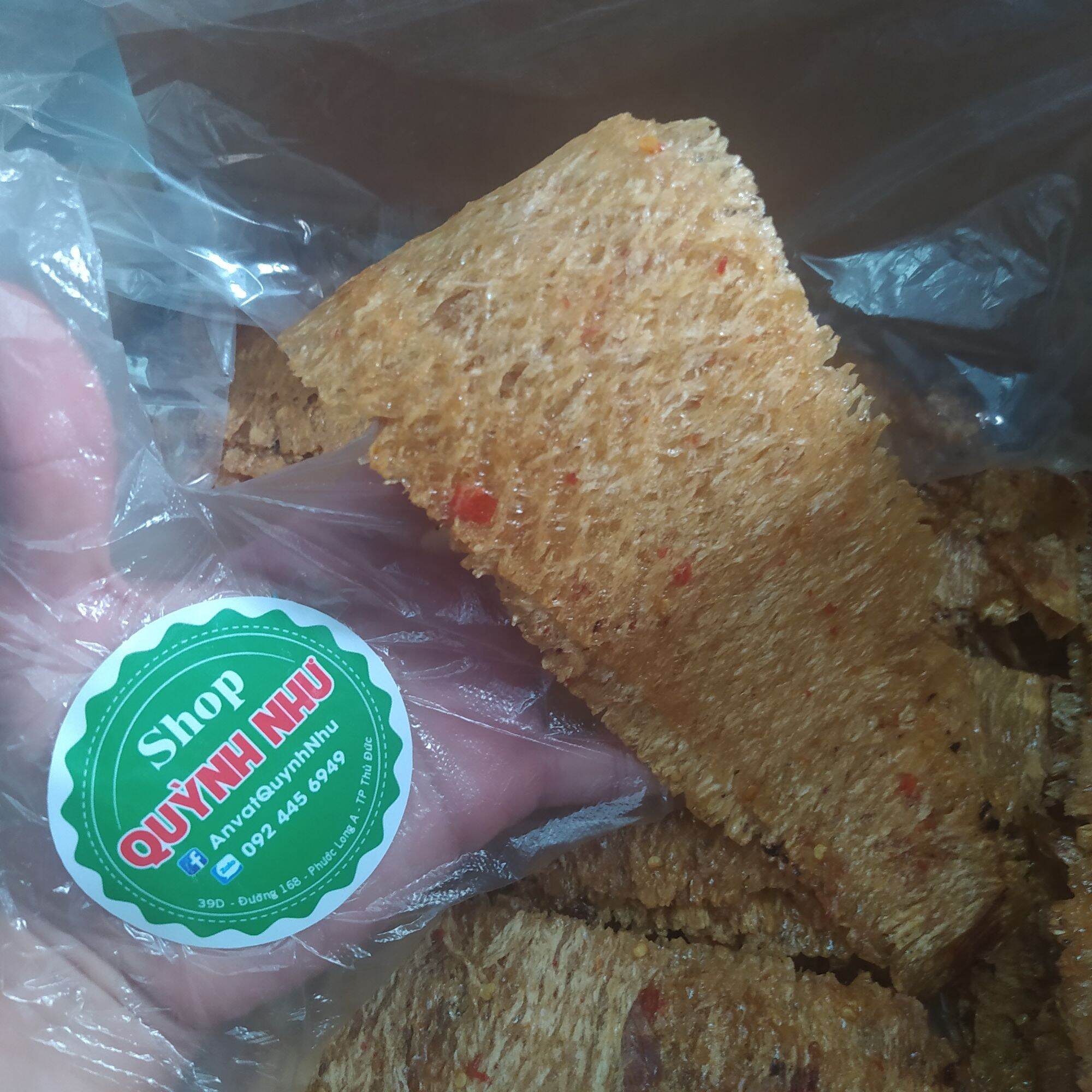 Mực cán tâm gia vị 250g