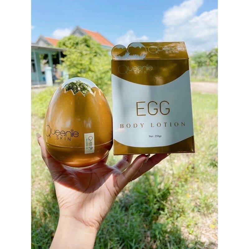 [Chính Hãng] Kem body Trứng lấy lại vóc dáng – Egg Body Lotion – Body Trứng Vàng Queenie Skin