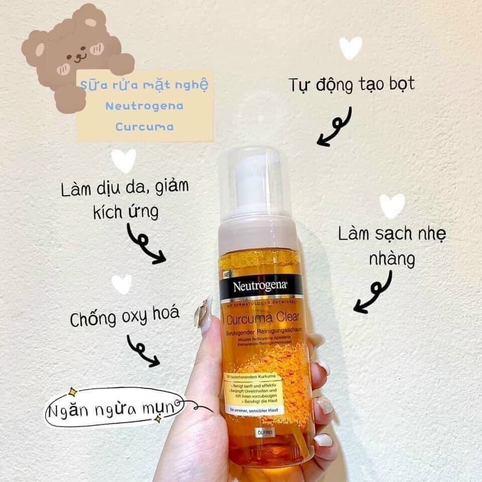 SỮA RỬA MẶT TẠO BỌT TINH CHẤT NGHỆ NEUTROGENA PHÁP 150ml