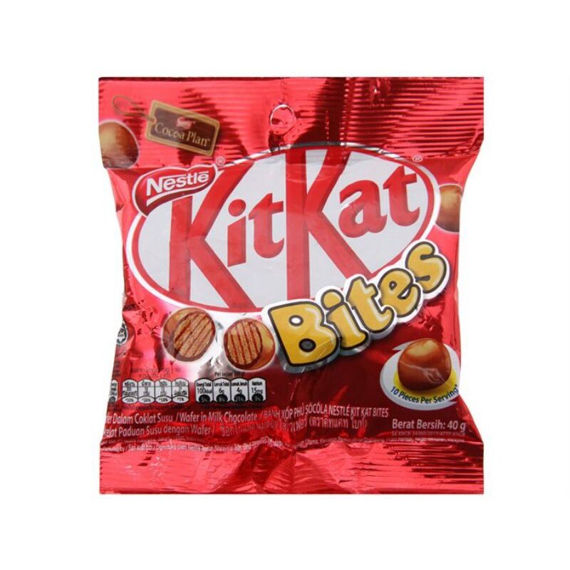 (Combo 4 bịch) Kitkat Socola Viên 40g