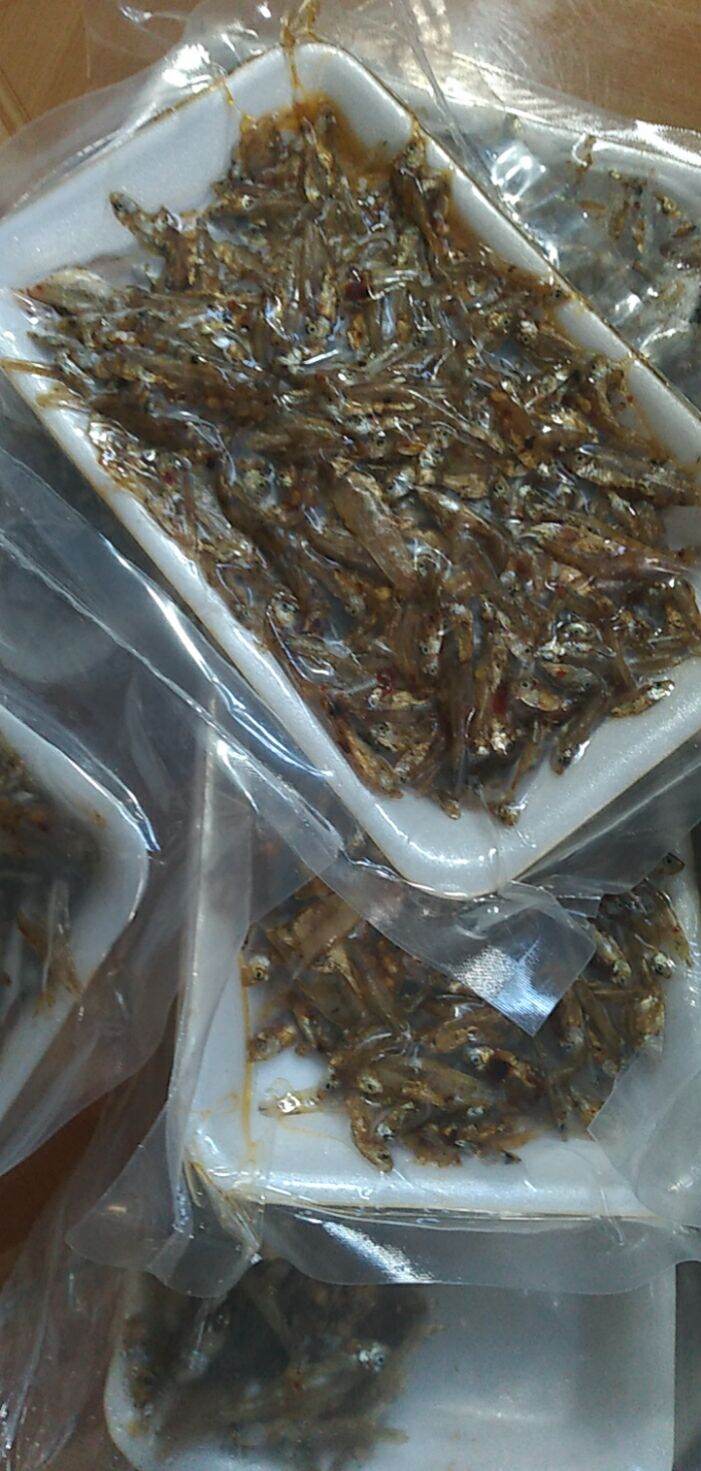 Khô cá cơm rim. 30k/100g