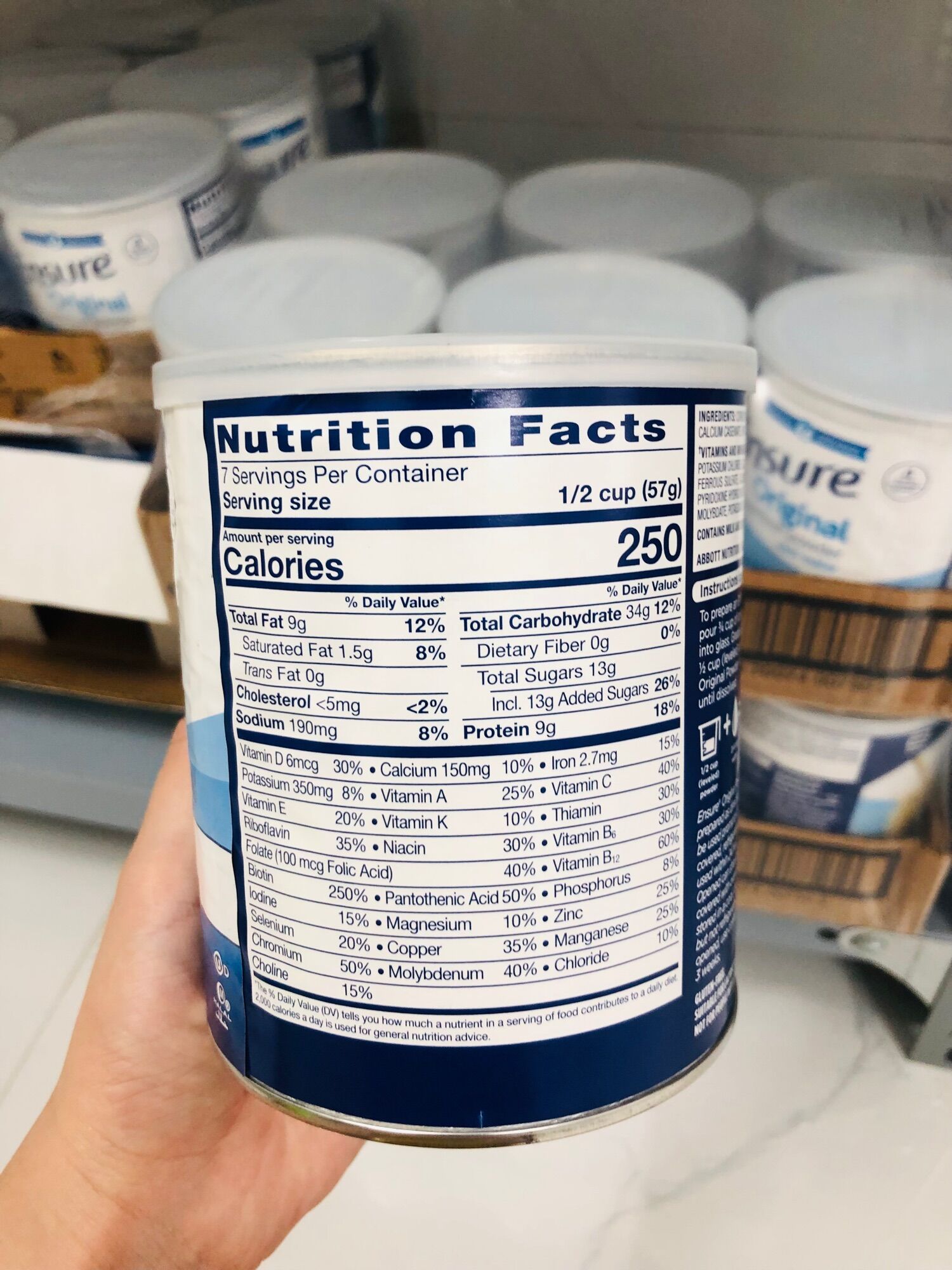 Sữa Ensure ( 397g ) của Mỹ