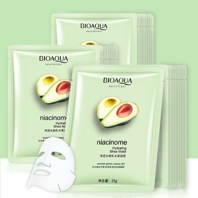 Mặt nạ bơ Bioaqua cấp ẩm, sáng da,giảm thâm mụn