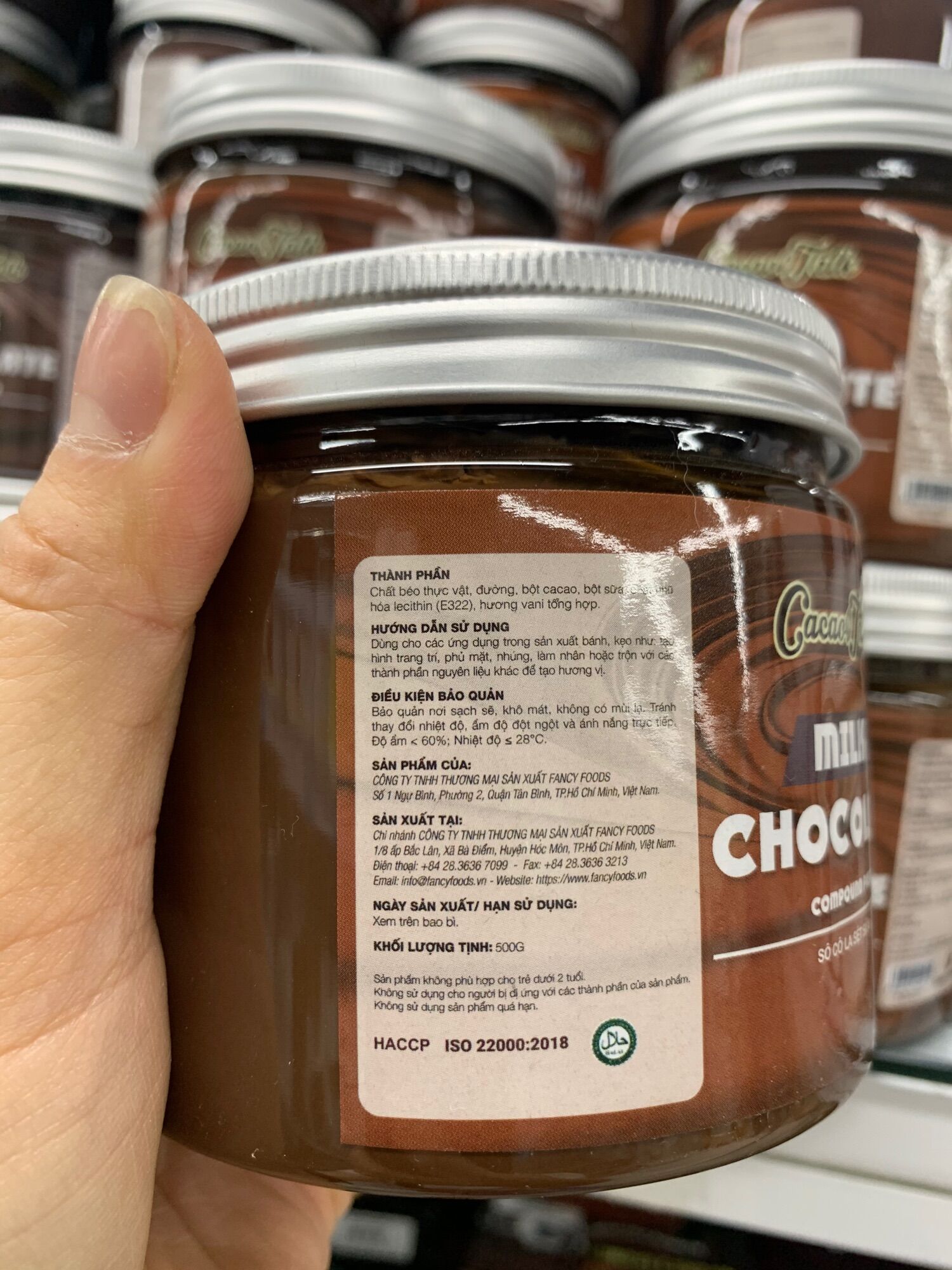 Socola Sệt Cacao Talk 500gr